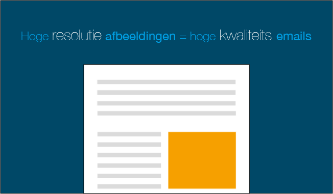 Beeldgebruik beeldmateriaal email mailings